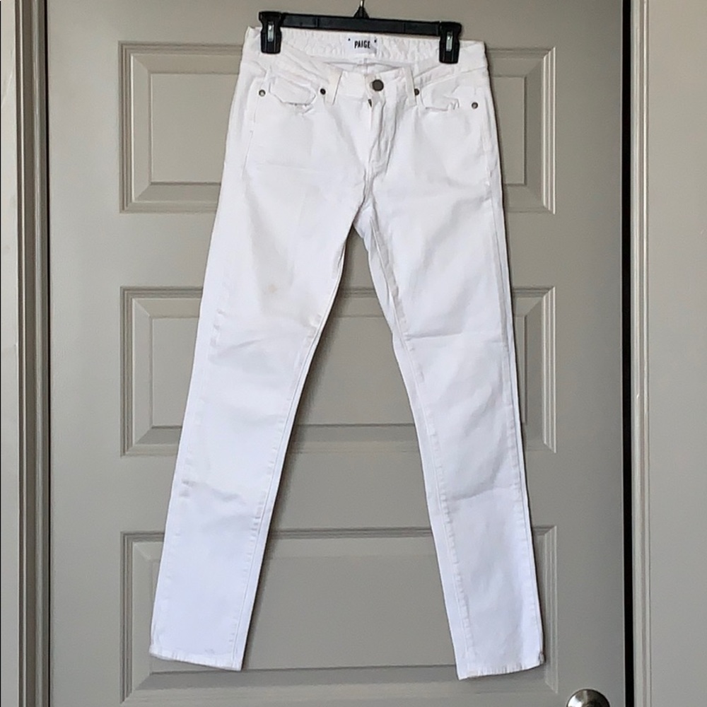 Paige White Skinny Jeans